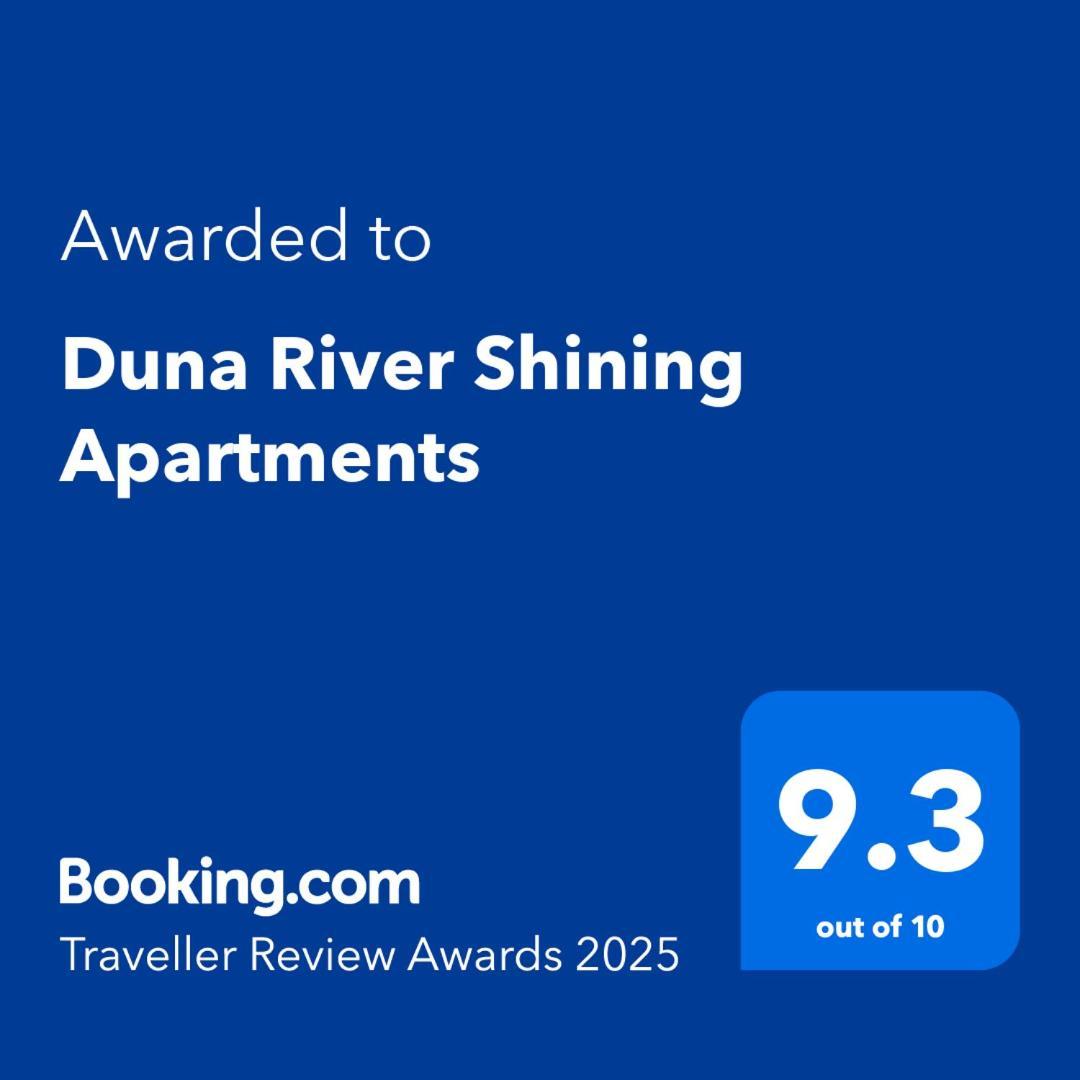 Duna River Shining Apartments بودابست المظهر الخارجي الصورة